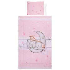 Conjunto textil de cama 4pç Lorelli Ranforce Butterflies Pink