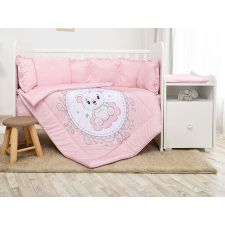 Conjunto textil de cama Lorelli Ranforce Little Bear Pink