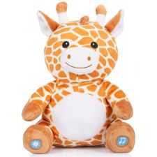 Brinquedo de peluche com música e luz Chipolino Giraffe