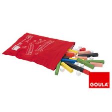 Goula - Barras 10 x 10, bolsa, 55 peças