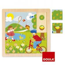 Goula - Puzzle, primavera, 16 peças