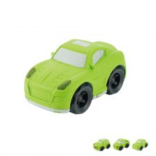 Eco Carro Bio Plástico Roda Livre 15 cm Verde 4 Sort