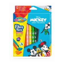 Caixa 12 Marcadores Cónicos Colorino Disney Mickey