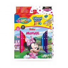 Caixa 12 Lápis + 1 Colorino Disney Minnie