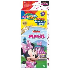 Caixa 12 Cores Guaches Colorino Disney Minnie