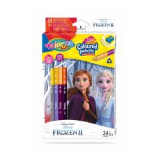 Caixa 12 Lápis 24 Cores Colorino Disney Frozen II