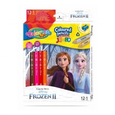 Caixa 12 Lápis + 1 Colorino Disney Frozen II