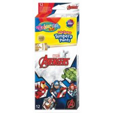 Caixa 12 Cores Guaches Colorino Disney Avengers