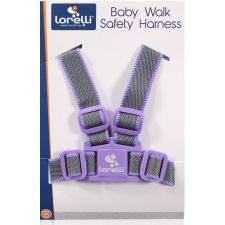 Cinto de caminhada Lorelli Baby Walk Grey & Violet
