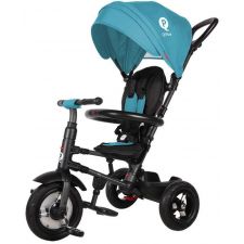Triciclo com rodas de borracha insufladas a ar QPlay Rito AIR Light Blue