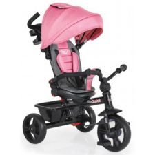 Triciclo Byox rápido com ajuste backrest pink