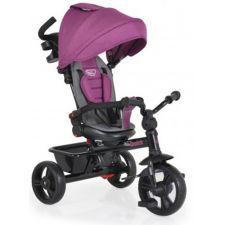 Triciclo Byox rápido com ajuste backrest purple