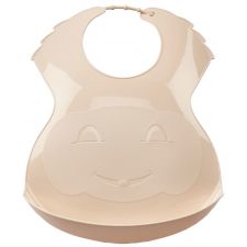 Babete silicone Thermobaby Sandy Brown