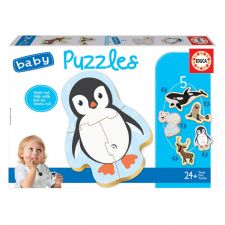 5 Baby Puzzles Animais Polares