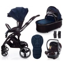Zopa -Carrinho de bebé 3 in 1 Zopa Mystic Royal Blue/Black + X1 Plus i-Size