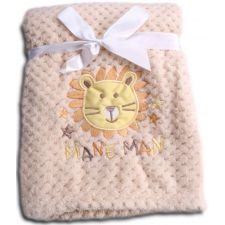 Cobertor de bebé Cangaroo Freya beige