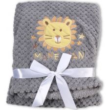 Cobertor de bebé Cangaroo Freya grey