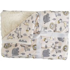 Cobertor de bebé Cangaroo Shaggy beige