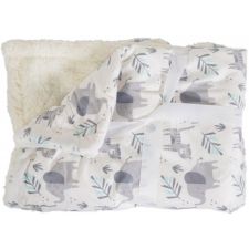 Cobertor de bebé Cangaroo Shaggy grey