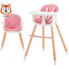 Baby Tiger - Cadeira da papa Tini Pink
