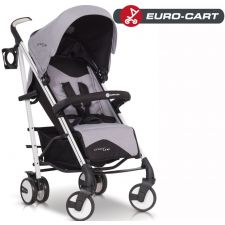 EURO-CART - Carrinho de bebé CROSSLINE Grey Fox