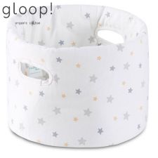 GLOOP - Cesta de Tecido Bebé Estrelas