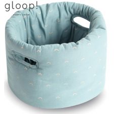 GLOOP - Cesta de Tecido Bebé Ocean Green