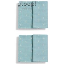 GLOOP - Pack 2 Fraldas 110X110cms Ocean Green