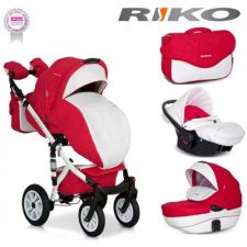 RIKO - Carrinho multifuncional BRANO ECCO + CARLO Sport Red